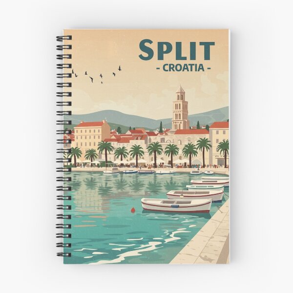 Aperçu de l'œuvre Copie de Split Riva - Promenade emblématique du front de mer en Croatie créée et vendue par TrendSh0p.