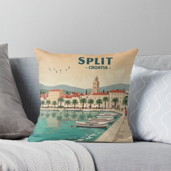 Item preview, Copy of Split Riva - Iconic Waterfront Promenade in Croatia designed and sold by TrendSh0p.