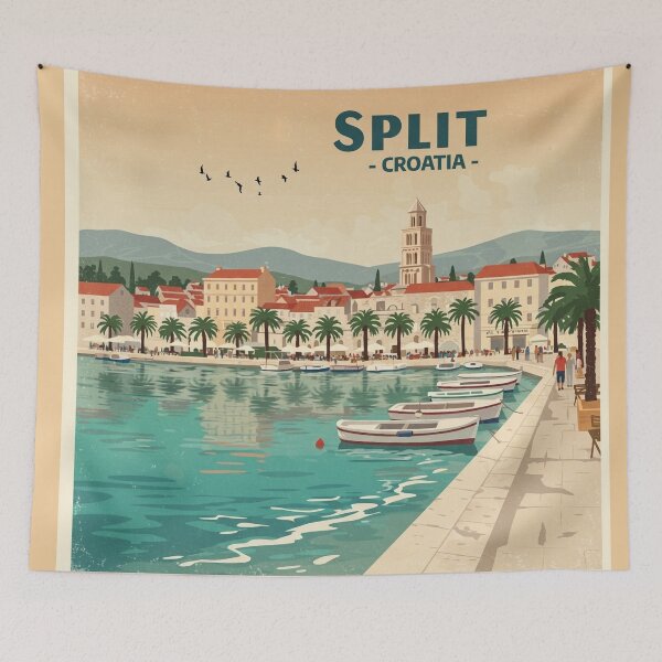 Item preview, Copy of Split Riva - Iconic Waterfront Promenade in Croatia designed and sold by TrendSh0p.