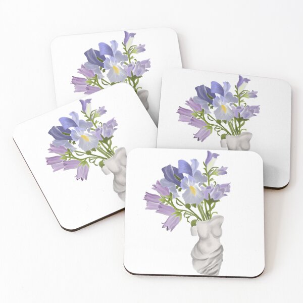 Item preview, Flowers In A Lady Vase designed and sold by chicksdoings.