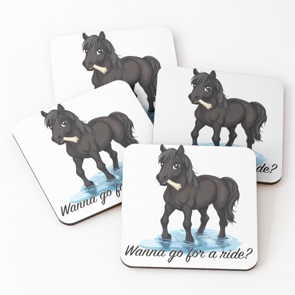 Item preview, Kelpie Wanna Go for A Ride? designed and sold by ColorFlowArt.