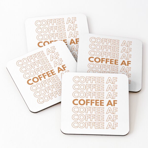Item preview, Coffee Lover AF designed and sold by Coffe-ed.