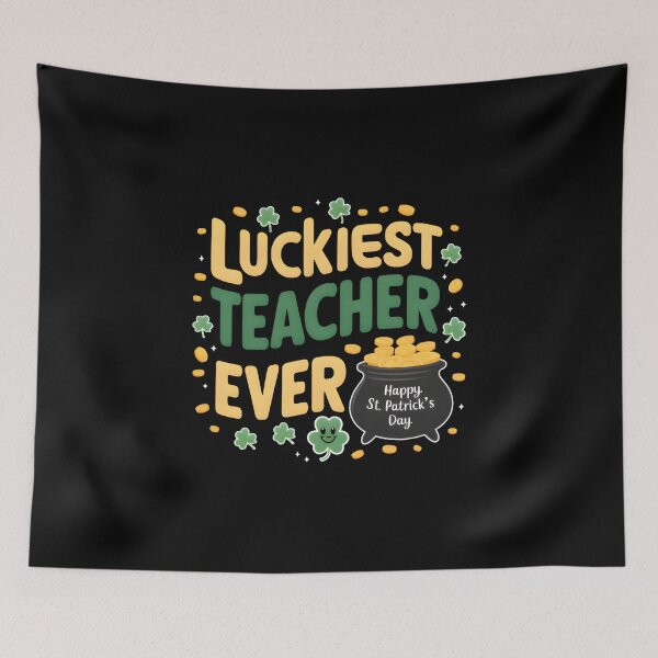 Item preview, Luckiest Teacher Ever Happy St. Patrick's Day designed and sold by AvenueOfFulfill.