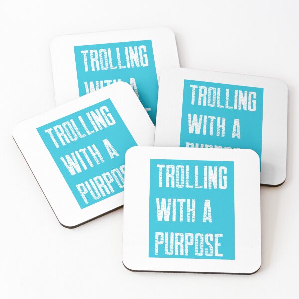 Item preview, Trolling with a Purpose T-shirt designed and sold by Rocktheboattees.