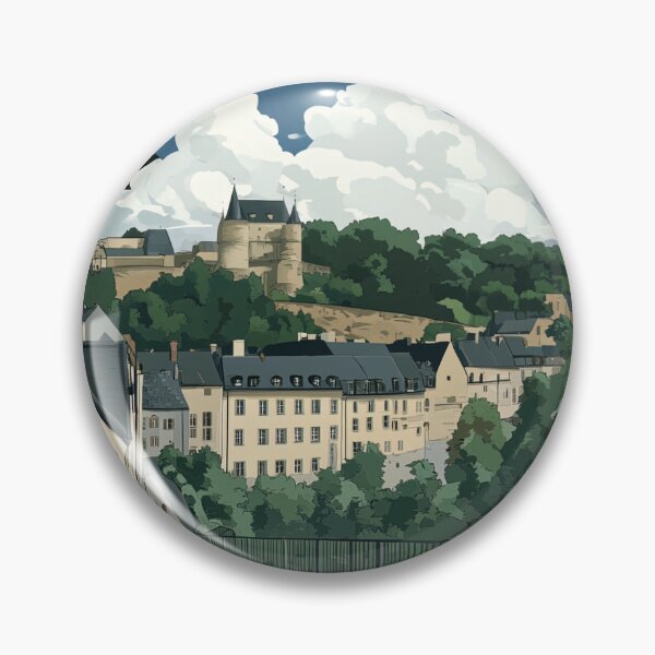 Item preview, Luxembourg landscape | Anime style designed and sold by ComicsFactory.