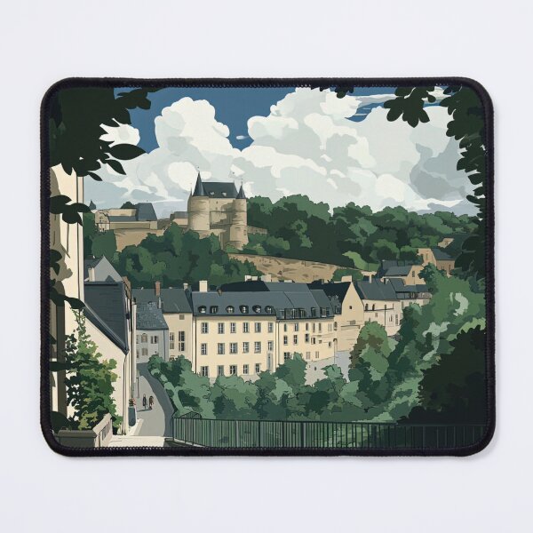 Item preview, Luxembourg landscape | Anime style designed and sold by ComicsFactory.