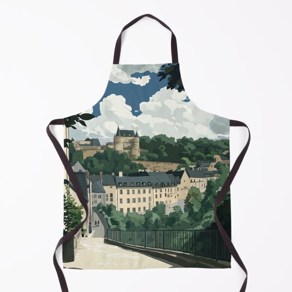 Item preview, Luxembourg landscape | Anime style designed and sold by ComicsFactory.