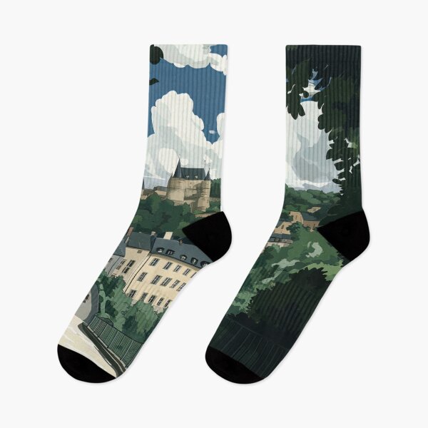 Item preview, Luxembourg landscape | Anime style designed and sold by ComicsFactory.