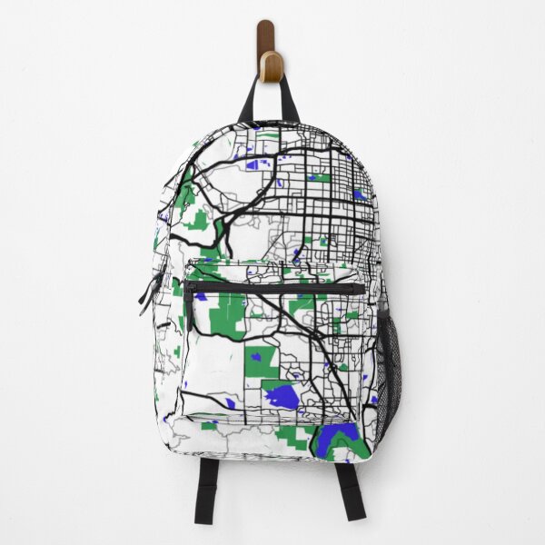Item preview, Denver City With Its Parks, Waterbodies and Highways. designed and sold by design2xstudio.