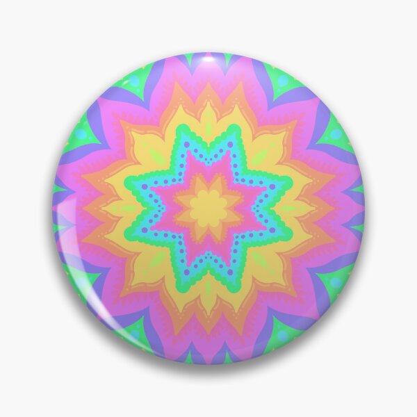 Item preview, Rainbow Mandala  designed and sold by alykalydaly.