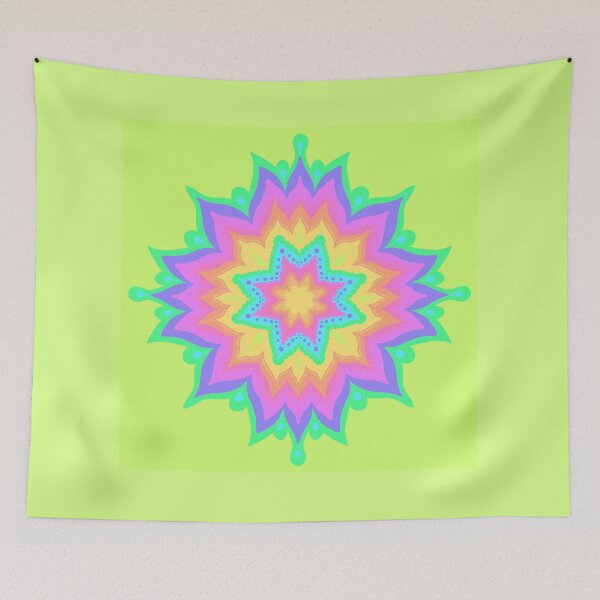 Item preview, Rainbow Mandala  designed and sold by alykalydaly.