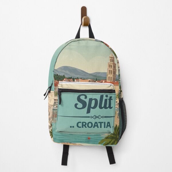 Item preview, Split Riva - Iconic Waterfront Promenade in Croatia designed and sold by TrendSh0p.