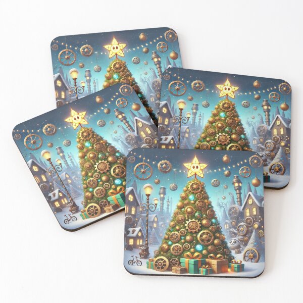 Item preview, Steampunk Christmas Tree Wonderland designed and sold by Sillytoe.