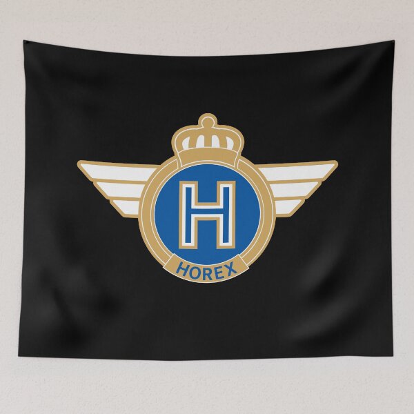 Item preview, Horex logo (blue) designed and sold by VEB Ostladen.