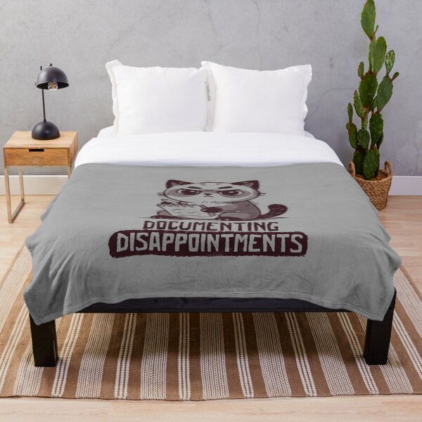 Item preview, Documenting Disappointments Funny Ironic Cat designed and sold by koalateess.