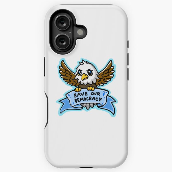 Artikel-Vorschau von Rettet unsere Demokratie - Kawaii Eagle - Nutze deine Stimme - Verteidige die Demokratie, designt und verkauft von TweeSpark.