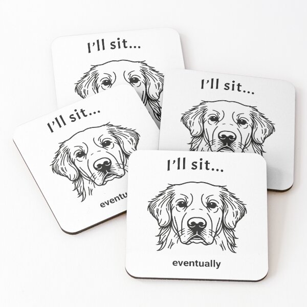 Item preview,   Lineart The Labrador | I'll sit eventually designed and sold by MTeesGA.