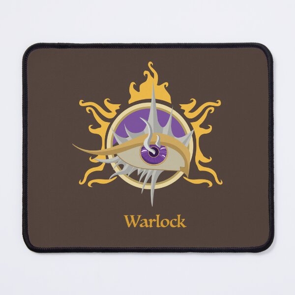 Item preview, Baldurs Gate Warlock Minimalist designed and sold by ThomasTreeArt.