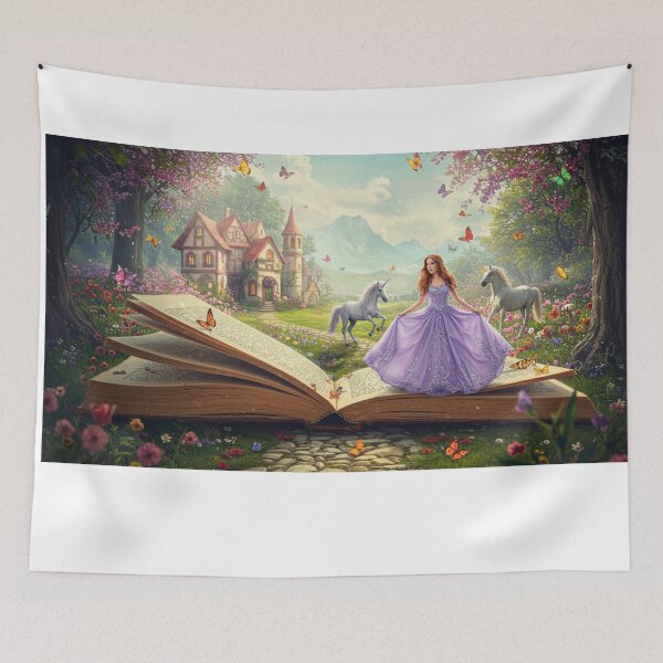 Item preview, fantasy book lover designed and sold by FitEnvy.