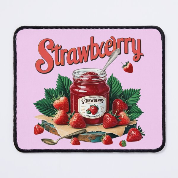 Item preview, strawberry jam designed and sold by Artsyvision.