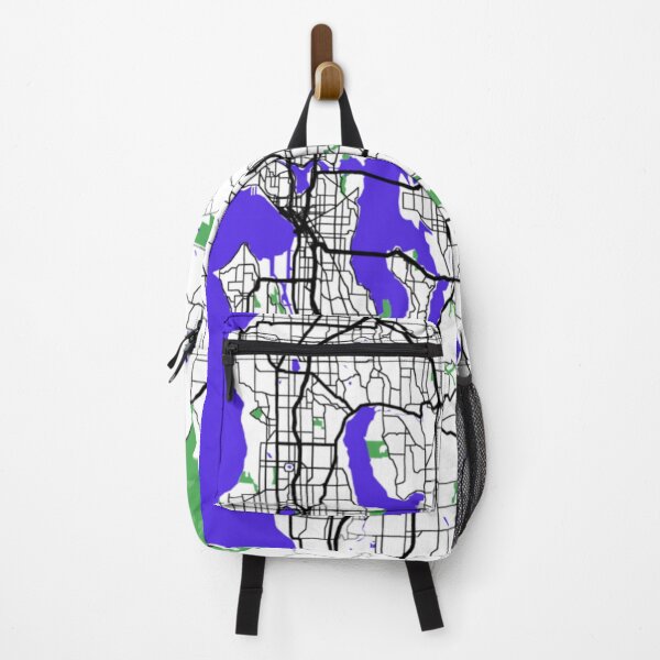 Item preview, Minimalist Map of Seattle City. designed and sold by design2xstudio.