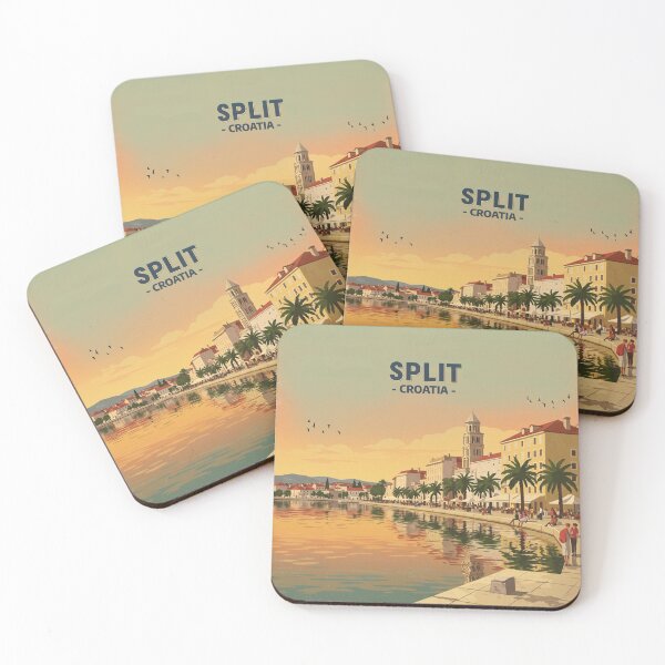 Item preview, Copy of Split Riva - Iconic Waterfront Promenade in Croatia 2 designed and sold by TrendSh0p.