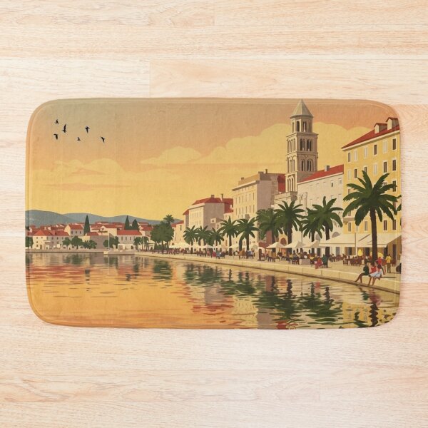 Item preview, Copy of Split Riva - Iconic Waterfront Promenade in Croatia 2 designed and sold by TrendSh0p.