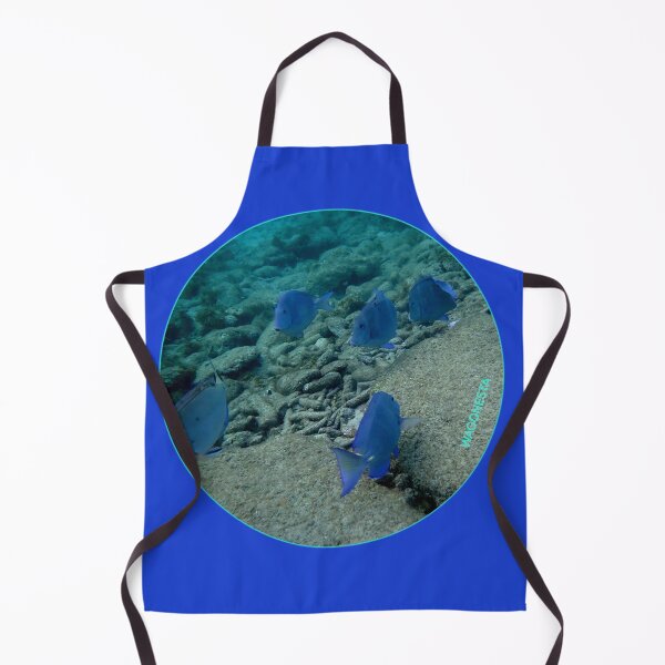 Item preview, Underwater - Gang of Blue Fish in Bonaire by Wagonesta designed and sold by Wagonesta.
