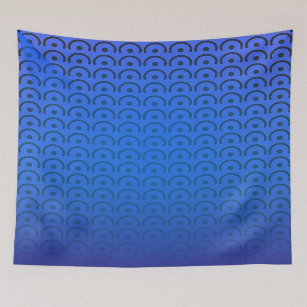 Item preview, Fermatas On A BLue Gradient designed and sold by BrightrDayMusicArt.