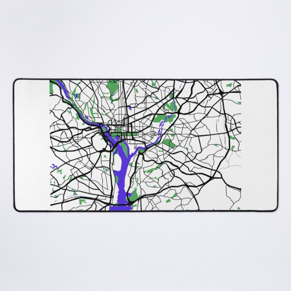 Item preview, Minimalist Map of Washington DC designed and sold by design2xstudio.