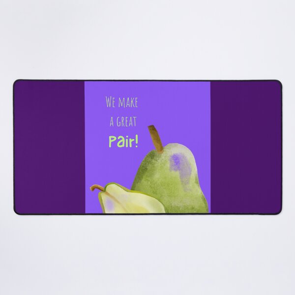 Item preview, We Make a Great Pair – Punny Pear Design for Couples designed and sold by Molly's Gone Mad .