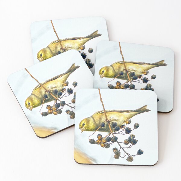 Item preview, Goldfinch hanging on designed and sold by Nikki Collier.