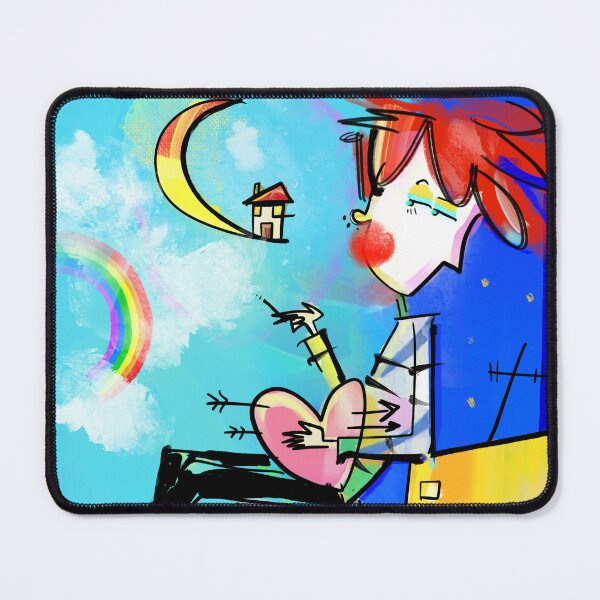 Item preview, sitting in the artistic city at night holding a heart designed and sold by eva-daniil.