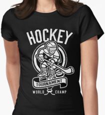 Hockey Tournament Women's Fitted T-Shirt