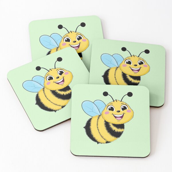 Item preview, Cute Bee Pattern designed and sold by Summer Sunshine.