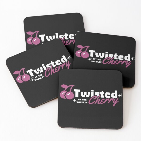 Item preview, TWISTED CHERRY  - Basic Logo Purple (White)  designed and sold by Discothreadz.