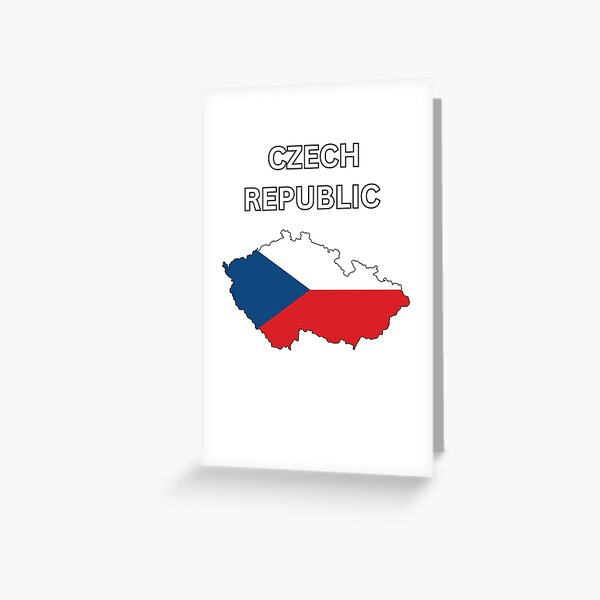 Item preview, Czech Republic Flag Map designed and sold by atomstartup.