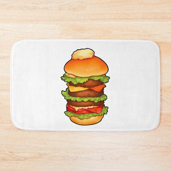 Item preview, MEGA Burger Design T-SHIRT  designed and sold by Nikoxxo.