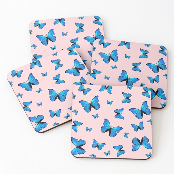 Item preview, Vibrant Blue Butterfly Print | Aesthetic Winged Insect Design designed and sold by Phat Dog Designs .
