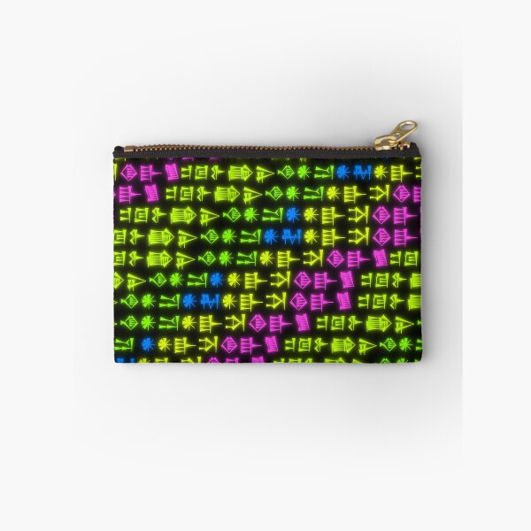 Item preview, Neon cuneiform of Inanna's (Ishtar) descent into the underworld designed and sold by Ancestralis.