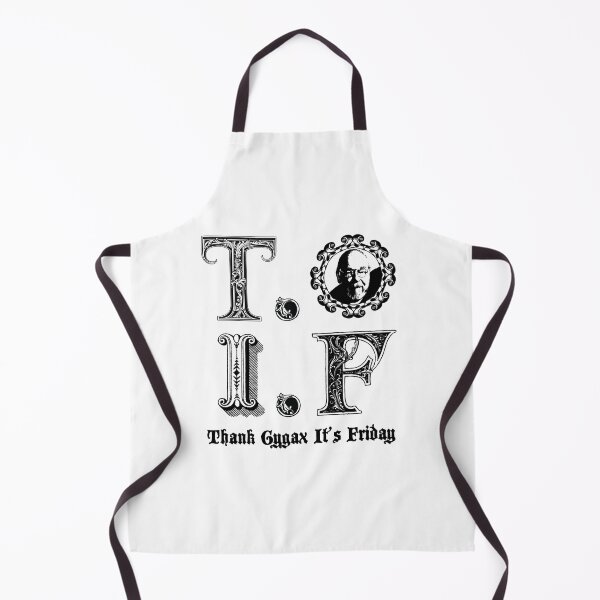 Item preview, Thank Gygax It's Friday designed and sold by Goth-It-Covered.