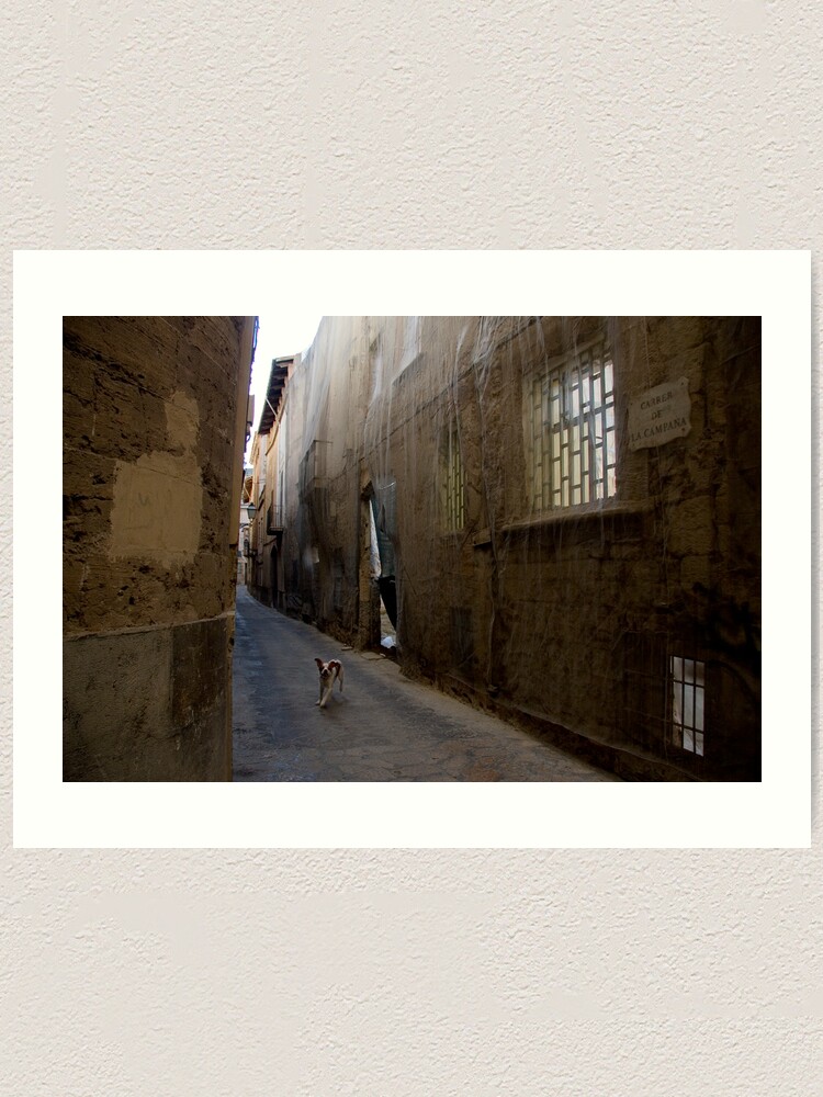 Alternate view of Dog Street Art Print
