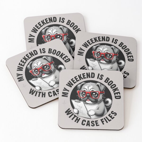 Item preview, True crime my weekend is booked with case files  designed and sold by BNDDesign.