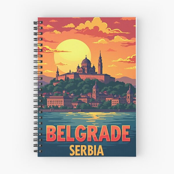 Item preview, Retro Pop Art Poster of Belgrade Serbia | Vintage Belgrade Design | Retro City Art | Belgrade Travel Poster | 80s Pop Art designed and sold by PaintedPixels01.