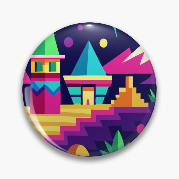Item preview, Retro Arcade Vibes - Neon Carpet Aesthetic designed and sold by Timegraf.