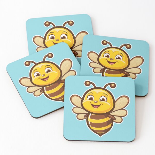 Item preview, Cute Bee Pattern designed and sold by Summer Sunshine.