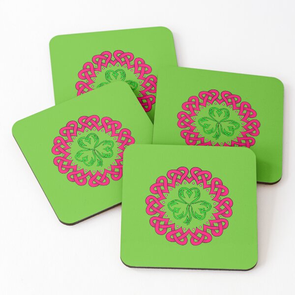 Item preview, St. Patrick’s Day Celtic Lucky Knot  : Modern Celtic Mandala designed and sold by ImaginarStore.