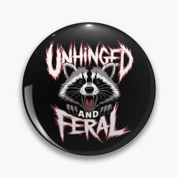 Item preview, Unhinged And Feral Raccoon Trash Panda Feral Unhinged Gear designed and sold by DynamicDesign.