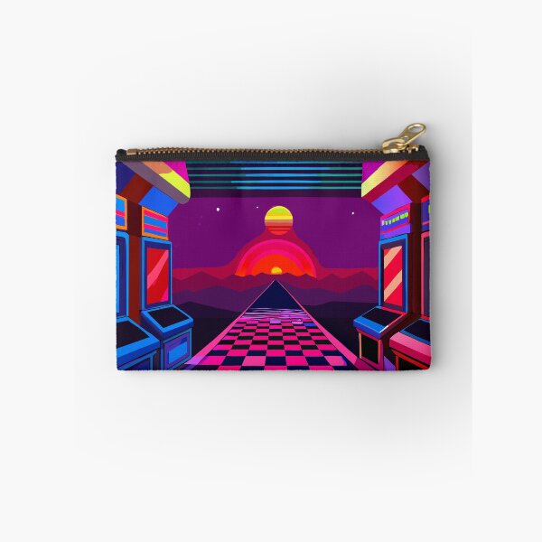 Item preview, Retro Arcade Vibes - Neon Carpet Aesthetic designed and sold by Timegraf.