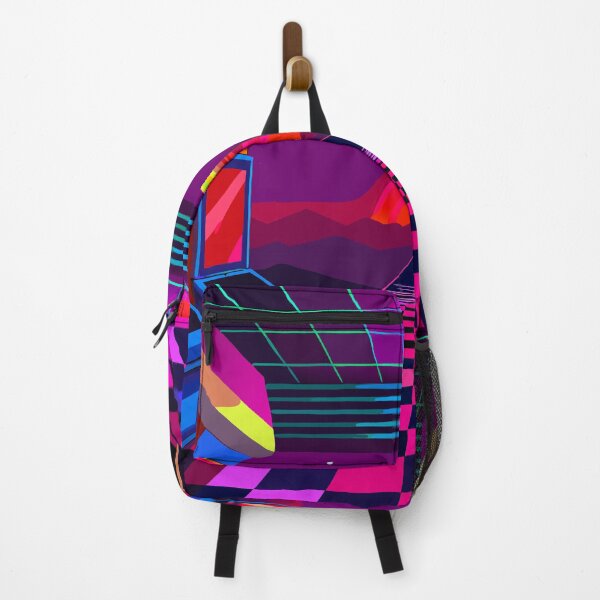 Item preview, Retro Arcade Vibes - Neon Carpet Aesthetic designed and sold by Timegraf.